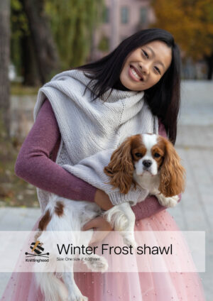 Winter Frost shawl